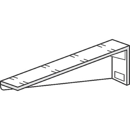 Abb SS S201L16HDG SSTRUT, FITTINGS/BRACK,  S201-L-16-HDG